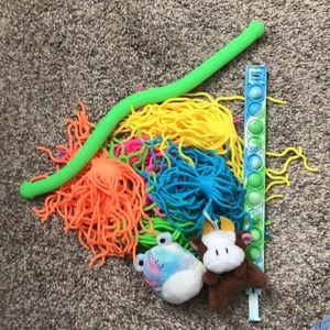 Fidget and a little stuffed animals $45